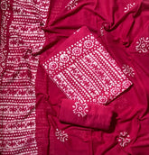 Block Print Elegant Cotton Suit Set - Yanchi